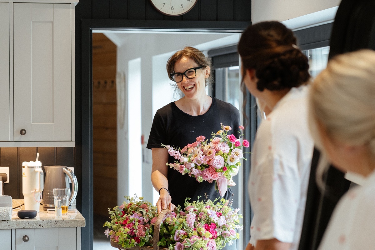 Barns & Yard preferred florist, Hannah of Bride and Bloom