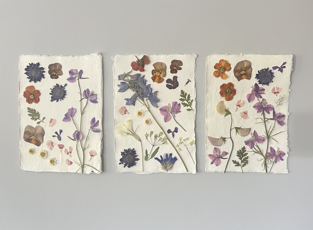 Dried Flower Artwork by Bride and Bloom