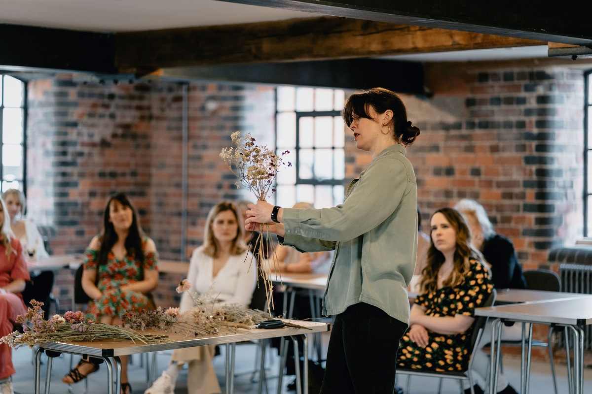 Floristry tuition by Bride and Bloom