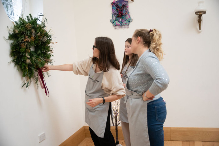 Eco Wreath Workshops in Malvern with BRIDE AND BLOOM