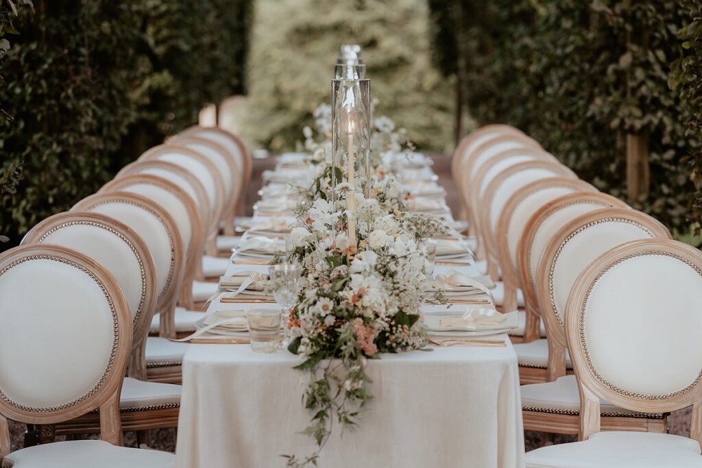 Wedding Reception Flowers by Bride and Bloom