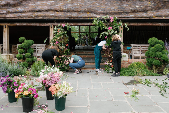 Wedding Flower Workshop with BRIDE AND BLOOM at Barns & Yard